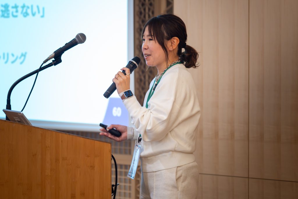 新明和ソフトテクノロジ株式会社 様の発表の様子