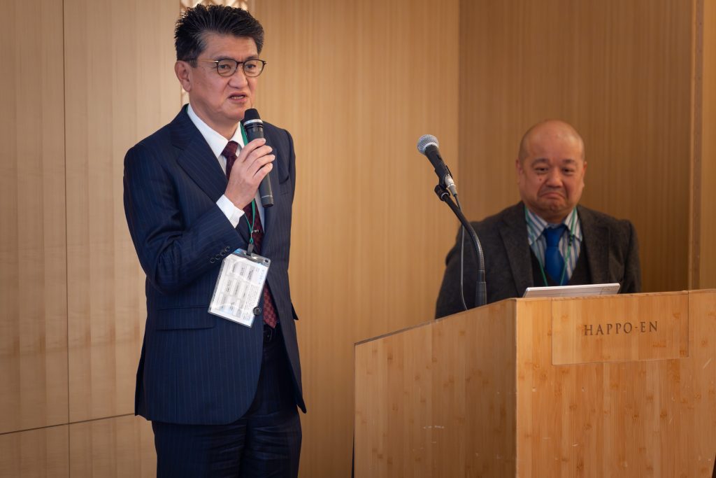 水野染工場株式会社 様の発表の様子